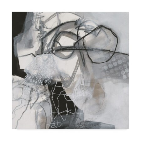 Trademark Fine Art Jane Davies 'Whats Happening Vi' Canvas Art, 35x35 WAP07397-C3535GG